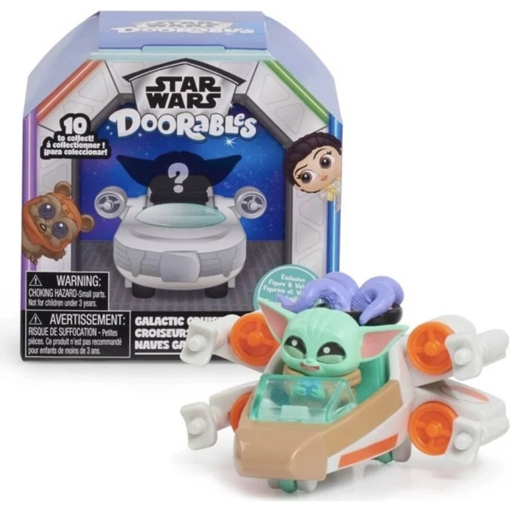 Star Wars Disney Doorables GROGU Baby Yoda  Galactic Cruisers NEW ORIGINAL BOX